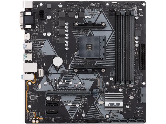 ASUS Prime B450M-A/CSM AM4 Micro ATX AMD Motherboard