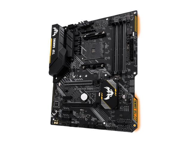 ASUS TUF B450-PLUS GAMING AM4 ATX AMD Motherboard