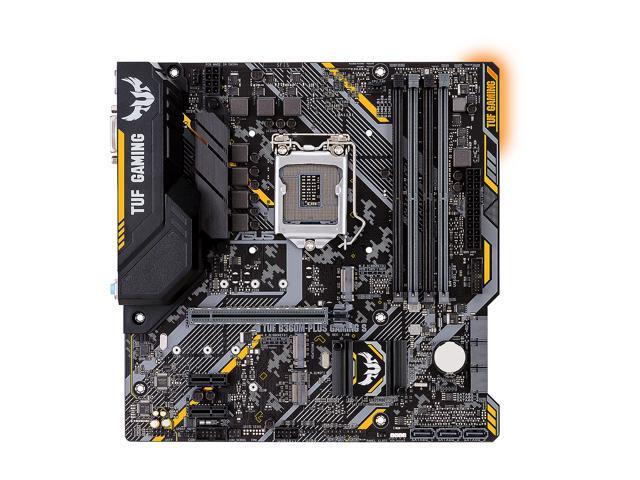 ASUS TUF B360M-PLUS GAMING S LGA 1151 (300 Series) Micro ATX AMD Motherboard
