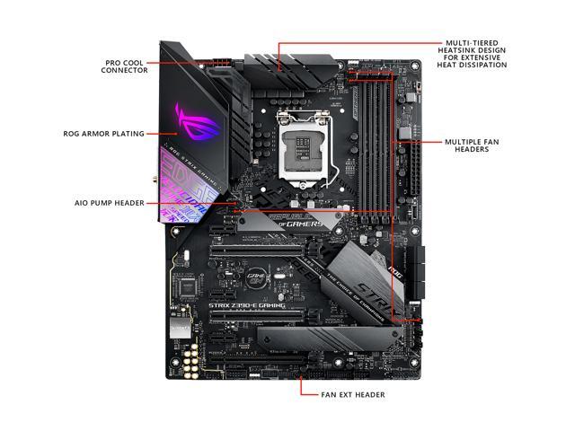 ASUS ROG Strix Z390-E Gaming LGA 1151 (300 Series) ATX Intel Motherboard