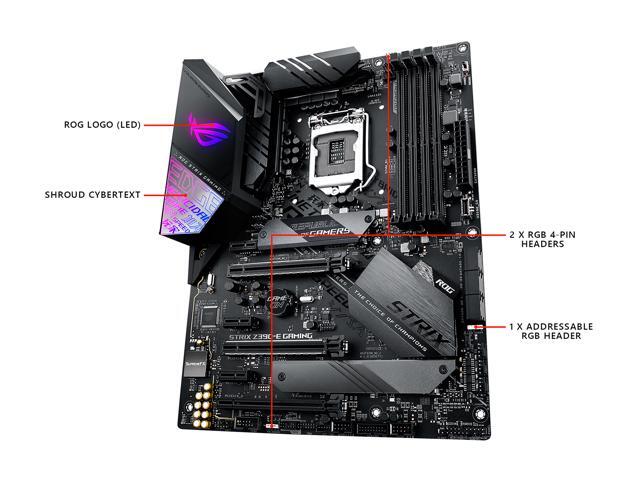 ASUS ROG Strix Z390-E Gaming LGA 1151 (300 Series) ATX Intel Motherboard