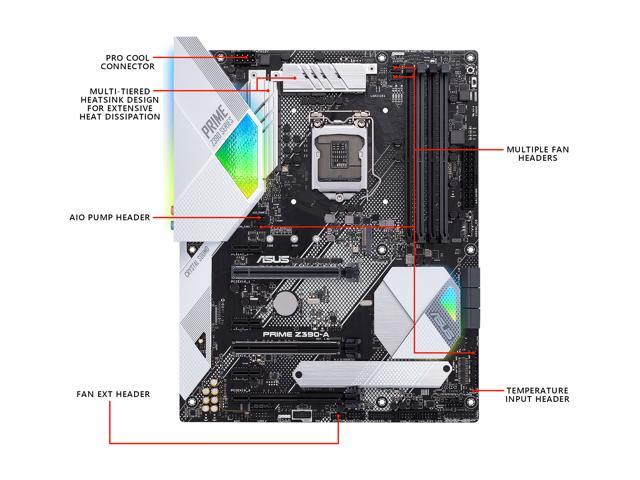 ASUS Prime Z390-A LGA 1151 (300 Series) ATX Intel Motherboard