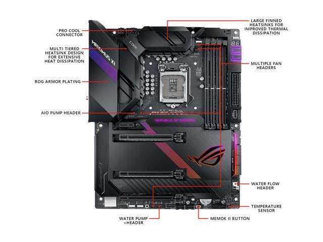 ASUS ROG Maximus XI Code Z390 Gaming Motherboard LGA 1151 (Intel 8th and 9th Gen) ATX Onboard 802.11 ac