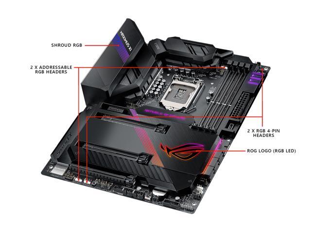 ASUS ROG Maximus XI Code Z390 Gaming Motherboard LGA 1151 (Intel 8th and 9th Gen) ATX Onboard 802.11 ac