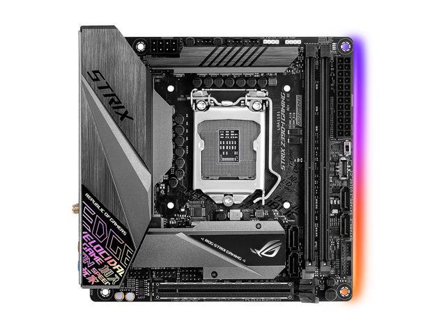ASUS ROG Strix Z390-I Gaming Motherboard LGA 1151 (Intel 8th and 9th Gen) Mini ITX Onboard 802.11 ac
