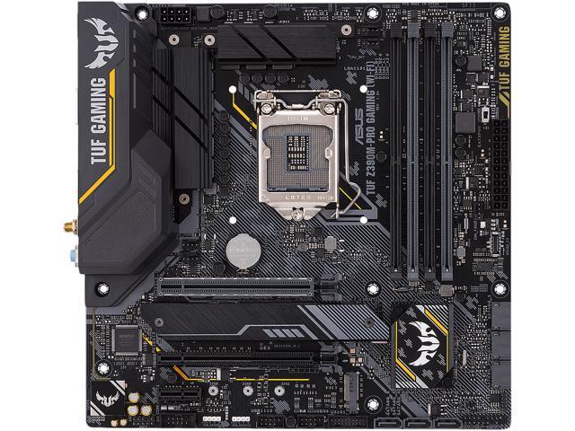 ASUS TUF Z390M-Pro Gaming (Wi-Fi) LGA 1151 (Intel 8th and 9th Gen) Micro ATX Motherboard