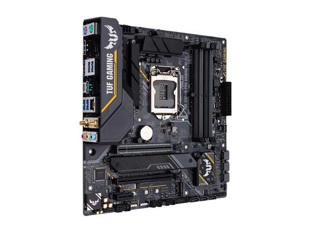 ASUS TUF Z390M-Pro Gaming (Wi-Fi) LGA 1151 (Intel 8th and 9th Gen) Micro ATX Motherboard