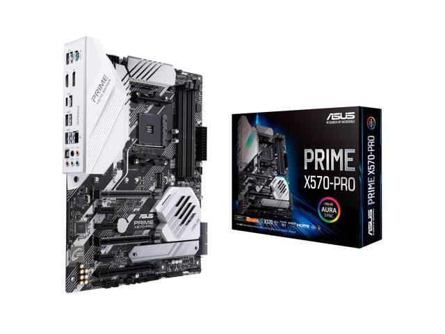 ASUS Prime X570-Pro Ryzen 3 AM4 with PCIe Gen4, Dual M.2, HDMI, SATA 6Gb/s USB 3.2 Gen 2 ATX Motherboard