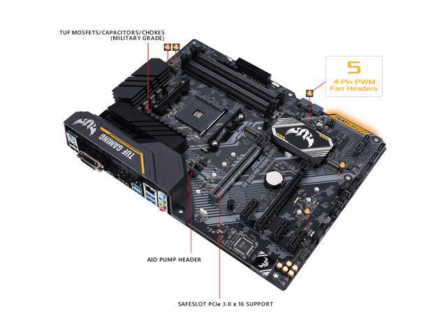 ASUS TUF B450-Pro Gaming AM4 ATX AMD Motherboard
