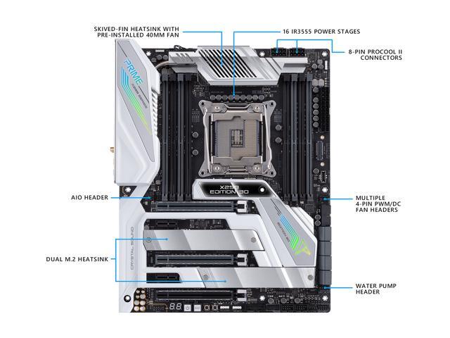 ASUS Prime X299 Edition 30 LGA 2066 ATX Intel Motherboard