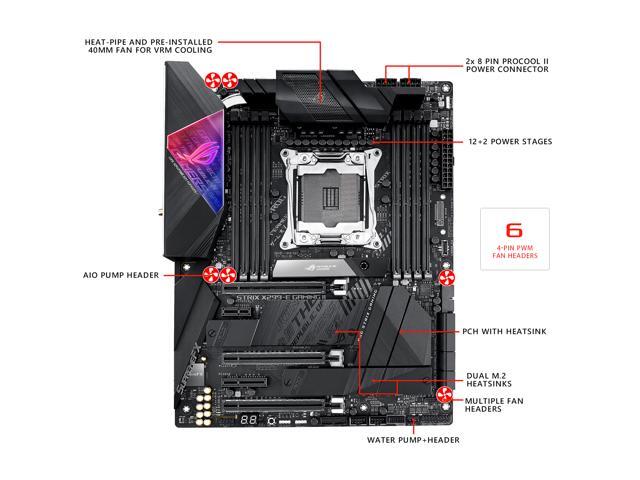 ASUS ROG Strix X299-E Gaming II LGA 2066 ATX Intel Motherboard