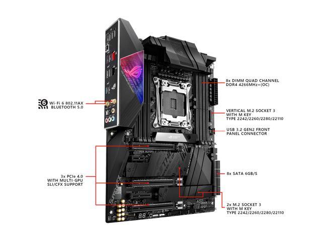 ASUS ROG Strix X299-E Gaming II LGA 2066 ATX Intel Motherboard
