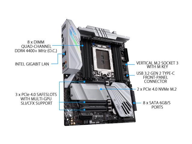 ASUS PRIME TRX40-PRO sTRX4 ATX AMD Motherboard