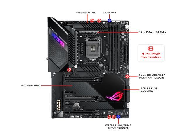 ASUS ROG MAXIMUS XII HERO (WI-FI) LGA 1200 ATX Intel Motherboard