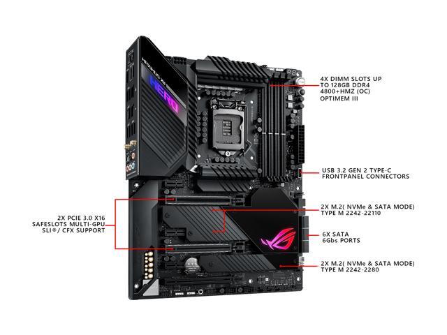 ASUS ROG MAXIMUS XII HERO (WI-FI) LGA 1200 ATX Intel Motherboard