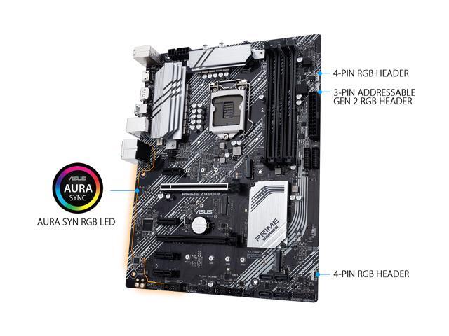 ASUS Prime PRIME Z490-P LGA 1200 ATX Intel Motherboard
