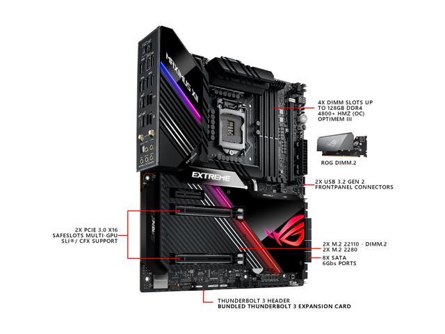 ASUS ROG MAXIMUS XII EXTREME LGA 1200 Extended ATX Intel Motherboard