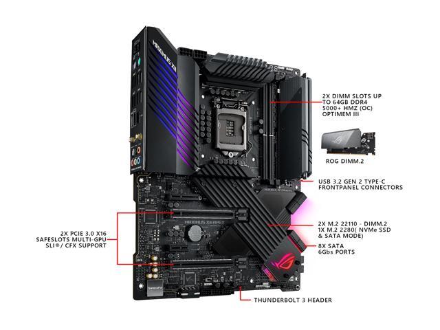 ASUS ROG MAXIMUS XII APEX LGA 1200 ATX Intel Motherboard