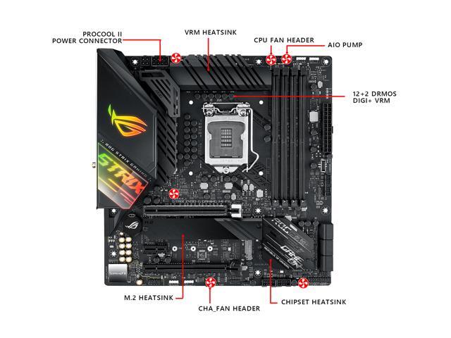 ASUS ROG STRIX Z490-G GAMING (WI-FI) LGA 1200 Micro ATX Intel Motherboard