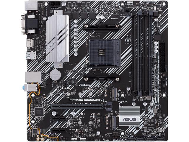 ASUS PRIME B550M-A/CSM AM4 Micro ATX AMD Motherboard