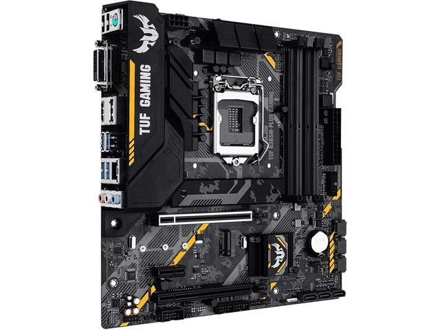 ASUS TUF B365M-Plus Gaming LGA 1151 (300 Series) Micro ATX Intel Motherboard