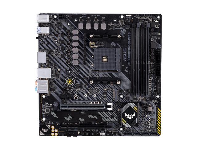 ASUS TUF GAMING B450M-PRO S AM4 Micro ATX AMD Motherboard