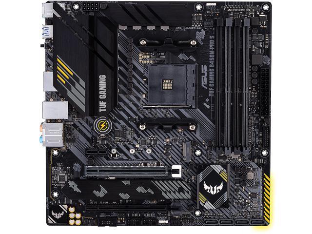 ASUS TUF GAMING B450M-PRO S AM4 Micro ATX AMD Motherboard