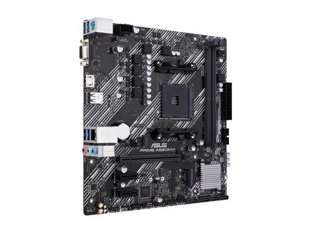 ASUS PRIME A520M-K AM4 Micro ATX AMD Motherboard