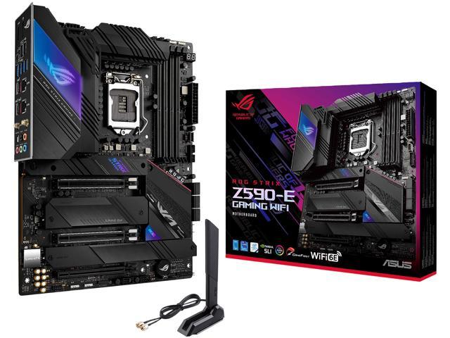 ASUS ROG STRIX Z590-E GAMING WIFI LGA 1200 ATX Intel Motherboard