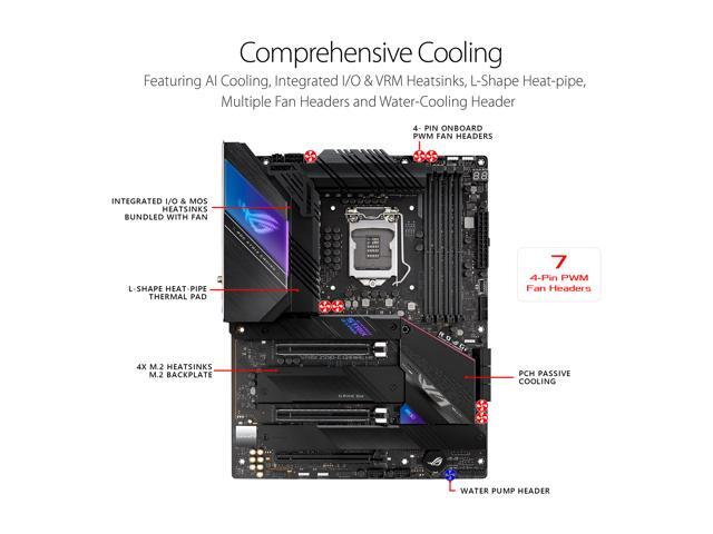 ASUS ROG STRIX Z590-E GAMING WIFI LGA 1200 ATX Intel Motherboard