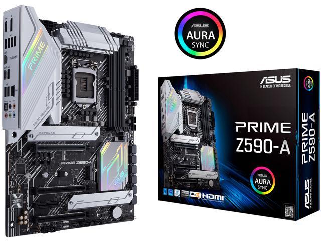 ASUS Prime Z590-A LGA 1200 (Intel 11th/10th Gen) ATX Motherboard