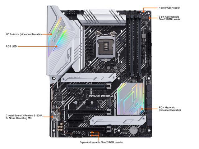 ASUS PRIME Z590-A LGA 1200 ATX Intel Motherboard