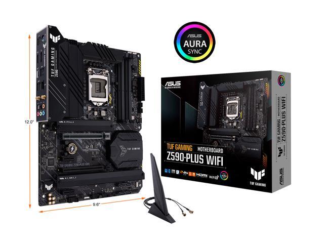ASUS TUF GAMING Z590-PLUS WIFI LGA 1200 ATX Intel Motherboard