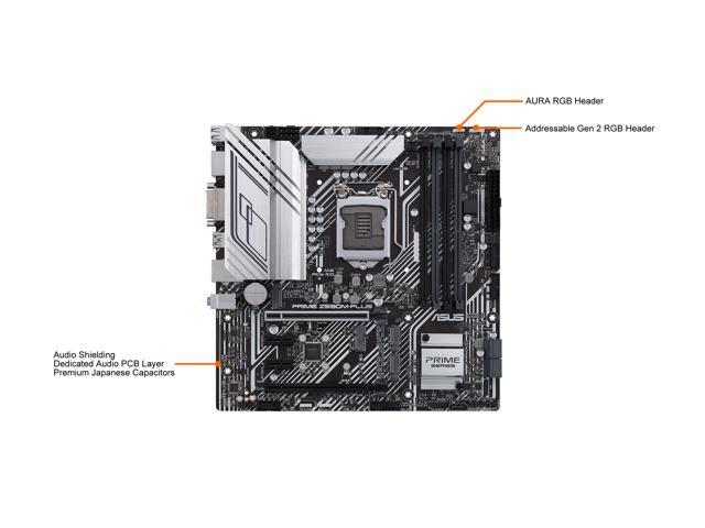 ASUS PRIME Z590M-PLUS LGA 1200 Micro ATX Intel Motherboard