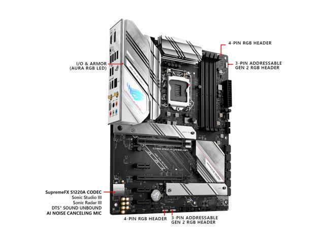 ASUS ROG STRIX B560-A GAMING WIFI LGA 1200 ATX Intel Motherboard