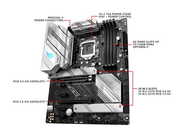ASUS ROG STRIX B560-A GAMING WIFI LGA 1200 ATX Intel Motherboard