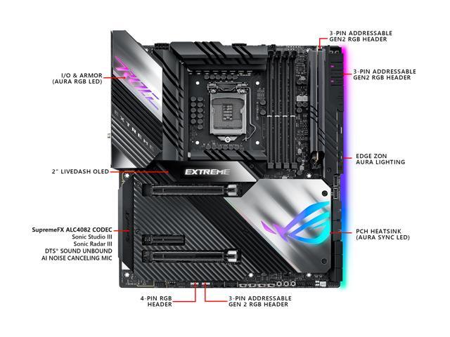 ASUS ROG MAXIMUS XIII EXTREME LGA 1200 Extended ATX Intel Motherboard