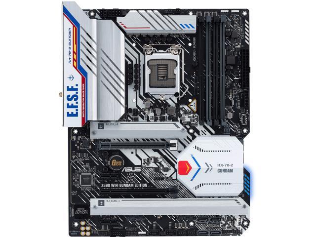 ASUS Z590 WIFI GUNDAM EDITION LGA 1200 ATX Intel Motherboard