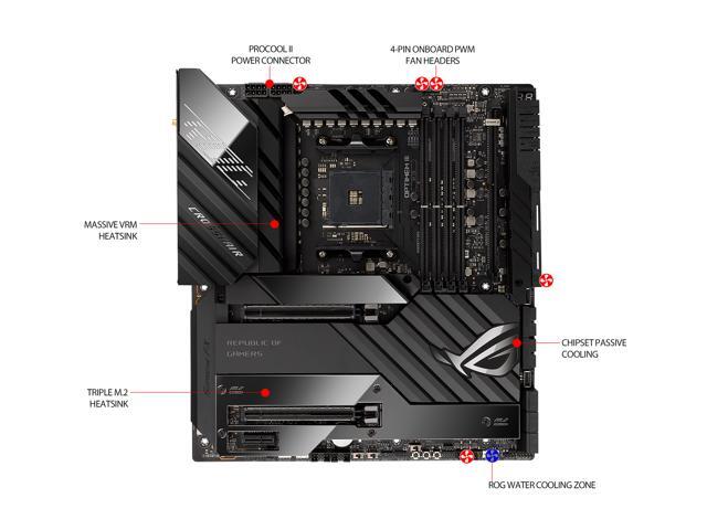 ASUS ROG CROSSHAIR VIII EXTREME AM4 Extended ATX AMD Motherboard