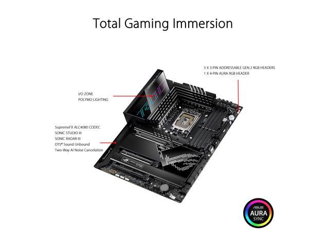 ASUS ROG Maximus Z690 Hero(WiFi 6E) LGA 1700(Intel12th & 13th Gen) ATX gaming motherboard(PCIe 5.0,DDR5, 20+1 90A power stages,2.5Gb LAN,Bluetooth...