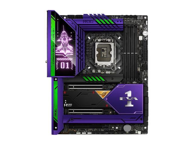 ROG MAXIMUS Z690 HERO EVA(ROG x Evangelion Collaboration) LGA 1700(Intel12th & 13th Gen) ATX Gaming motherboard with 20+1 power stages, DDR5, Five M.2)