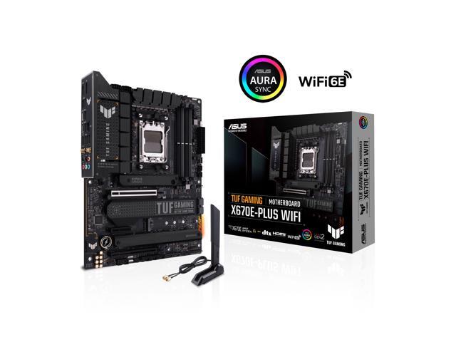 ASUS TUF GAMING X670E-PLUS WIFI 6E Socket AM5 (LGA 1718) Ryzen 7000 ATX Gaming Motherboard (16 Power Stages, PCIe 5.0, DDR5 Memory, Four M.2 Slots,...