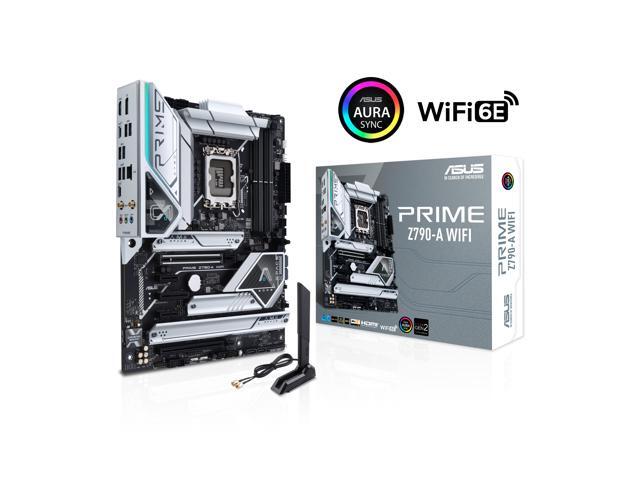 Open Box - ASUS Prime Z790-A WiFi 6E LGA 1700 (Intel 13th & 12th Gen) ATX Motherboard (16+1 DrMOS, PCIe 5.0, DDR5, 4x M.2 slots, Intel 2.5 Gb LAN.