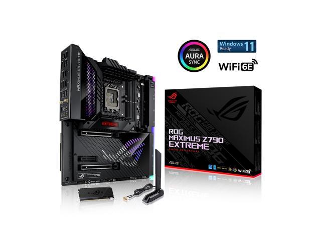 ASUS ROG Maximus Z790 Extreme (WiFi 6E) LGA 1700(Intel12th & 13th Gen) EATX gaming motherboard (PCIe 5.0, DDR5,24+1 105A power stages,5x M.2,1xPCIe...