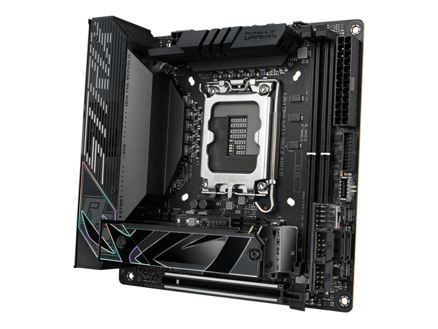 ASUS ROG Strix Z790-I Gaming WiFi 6E LGA 1700 (Intel 14th & 13th & 12th Gen) mini-ITX gaming motherboard (PCIe 5.0,DDR5,10+1 power...