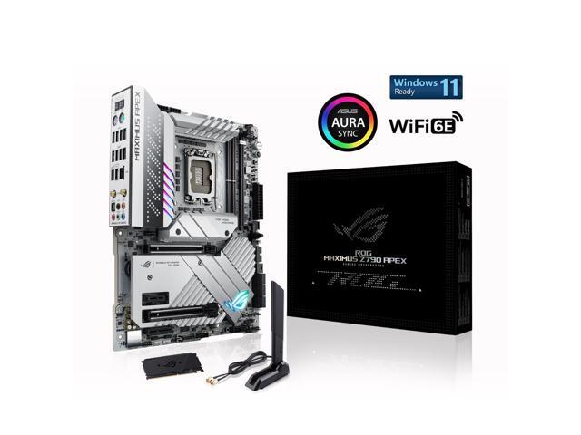 ASUS ROG Maximus Z790 Apex (WiFi 6E) LGA 1700 (Intel12th & 13th Gen) ATX Gaming Motherboard (PCIe 5.0, DDR5, 24+0 Power Stages, DDR5, 5x M.2, 2xPCIe...