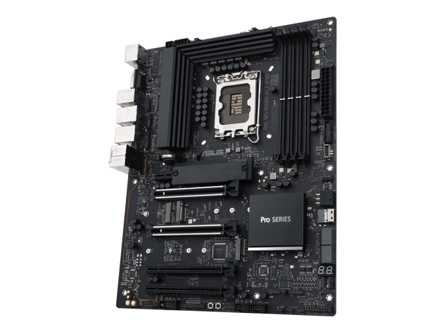ASUS Pro WS W680-ACE IPMI Intel W680 LGA 1700 ATX workstation motherboard, dual PCIe 5.0x16 slot, DDR5, ECC memory and XMP support, dual Intel 2.5...