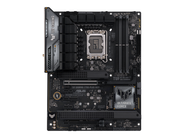 ASUS - TUF GAMING Z790-PLUS WIFI (Socket LGA 1700) Intel Z790 ATX DDR5 Wi-Fi 6E Motherboard - Black - image 2