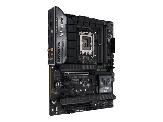 ASUS - TUF GAMING Z790-PLUS WIFI (Socket LGA 1700) Intel Z790 ATX DDR5 Wi-Fi 6E Motherboard - Black - image 7