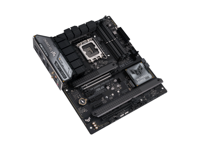 ASUS - TUF GAMING Z790-PLUS WIFI (Socket LGA 1700) Intel Z790 ATX DDR5 Wi-Fi 6E Motherboard - Black - image 3